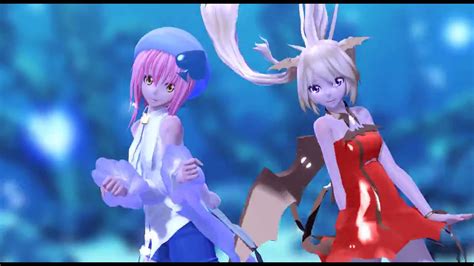 Mmd Dive To Blue Amulet Spade And Lunatic Charm Shugo Chara Youtube