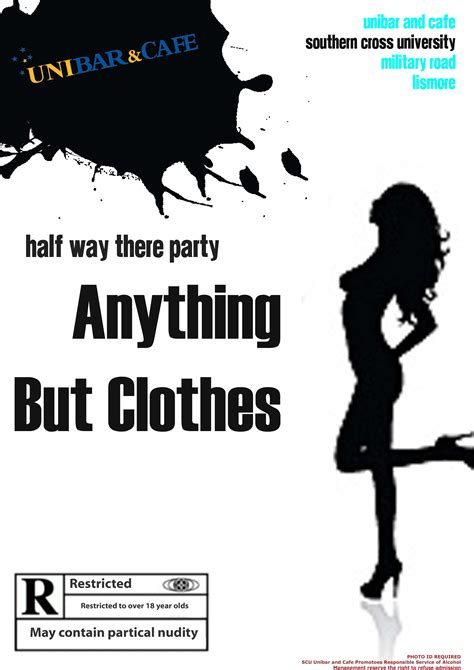 Anything But Clothes Poster