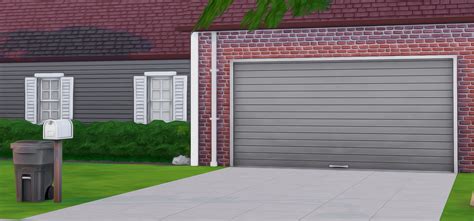 Free The Sims 4 Garage Door Cc With Low Cost Modern Garage Doors