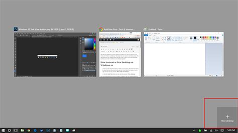 How To Create A New Desktop On Windows 10