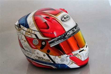 Racing Helmets Garage Arai Sk 6 Qdupus 2013 By Bs Designs