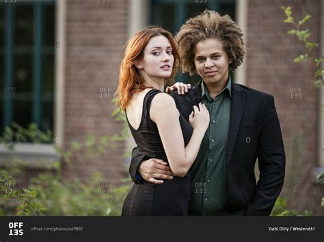 Portrait Of Lesbian Couple In Love Stock Photo Offset