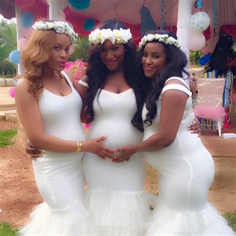 Must See Photos From An Abuja Baby Shower With Three Gorgeous Mummies