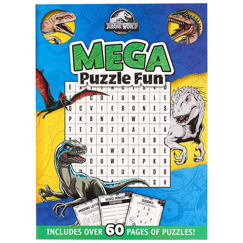 Jurassic World Dominion Mega Puzzle Book The Reject Shop