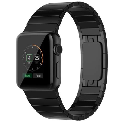 Jetzt mit schnellem, kostenlosen versand kaufen. RVS zwart metalen bandje / armband voor de Apple Watch ...