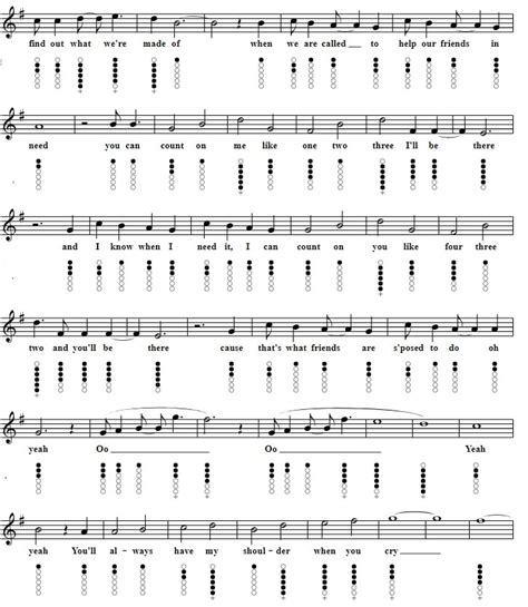 Count On Me Bruno Mars Easy Piano Keyboard Letter Notes Irish Folk Songs