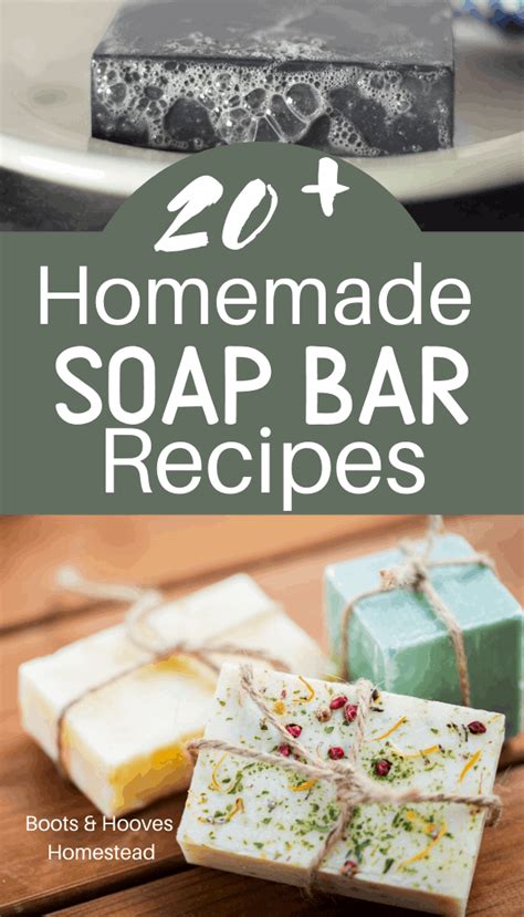 All Natural Homemade Soap Bar Recipes Boots And Hooves Homestead