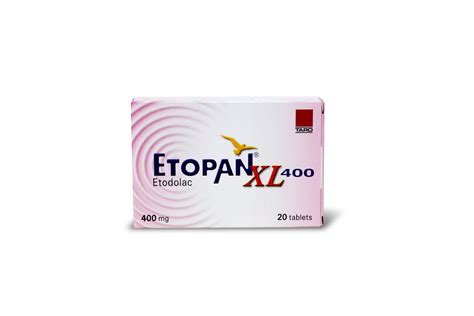 Онлайн заказ лекарств из Израиля Этопан этодолак 400 мг 20 таблеток