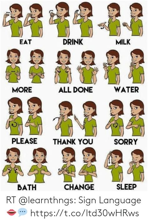 I really believe in it! RT Sign Language 👄💬 Httpstcoltd30wHRws | Meme on ME.ME