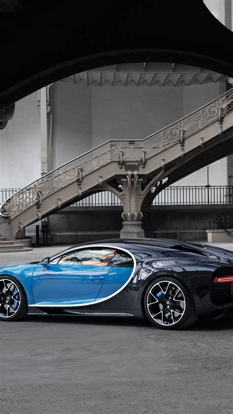 Download Wallpaper 1440x2560 Bugatti Chiron Side View Qhd Samsung