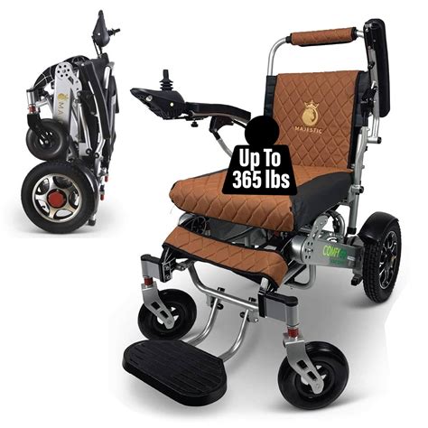 Malisa Electric Wheelchair For Adults All Terrain Lightweight Foldable