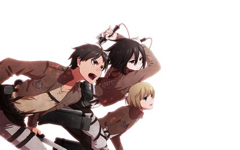 24 Awesome Eren X Mikasa Wallpapers