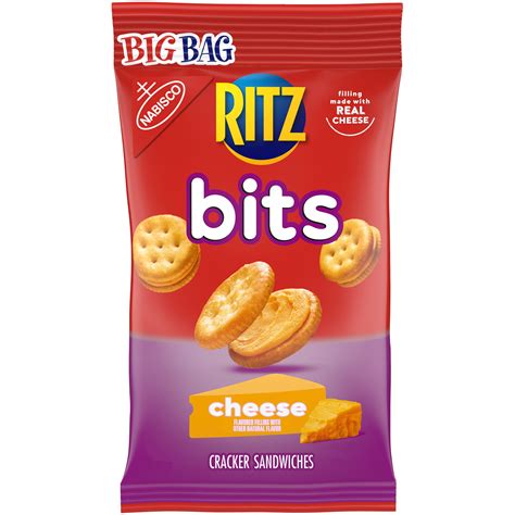 Ritz Bits Cheese Cracker Sandwiches Big Bag 3 Oz