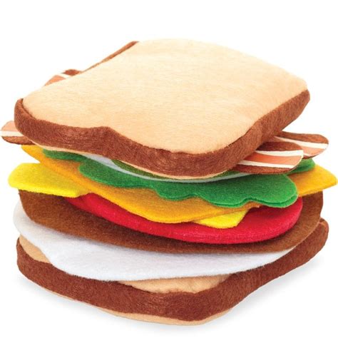 Felt Sandwich Set Play Kitchens And Shops Traditional Toys