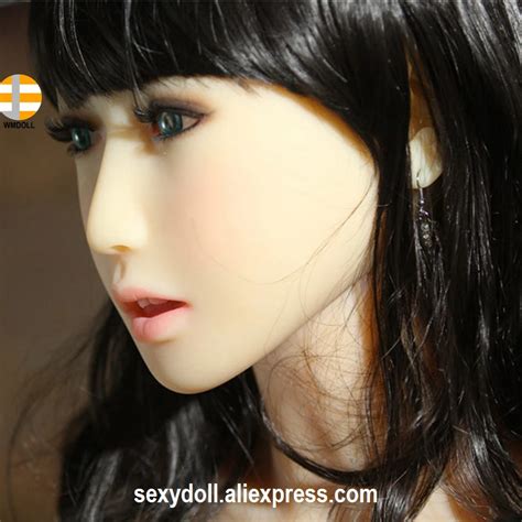 Wmdoll 22 Head Japanese Silicone Realistic Sex Doll Head Asian Face Tan High Quality For 135cm