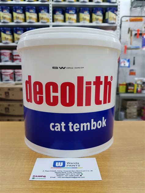 Oleh karena itu kami sampaikan informasi harga cat tembok murah tapi bagus. Info 47+ Cat Tembok Decolith