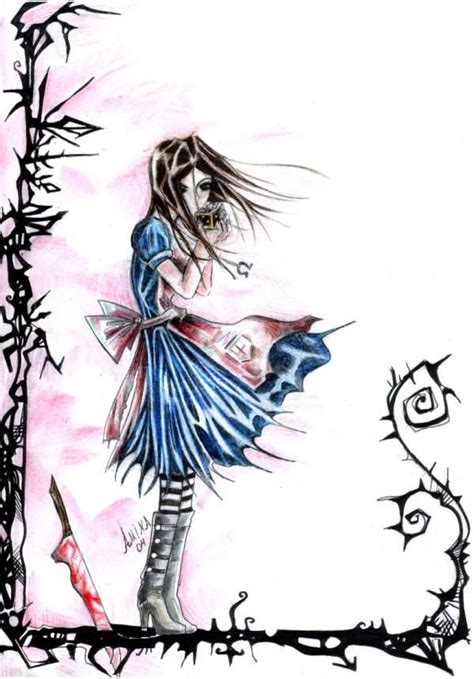 Crazy Alice By Heartyspades Artwork Art Alice In Wonderland