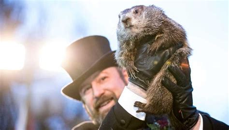 Punxsutawney Phil Makes Groundhog Day Prediction