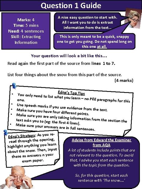 'students have no freedom to study anything that isn't in the exam. Aqa Paper 2 Question 5 Examples : AQA English Language Paper 2 Revision | Aqa english ...