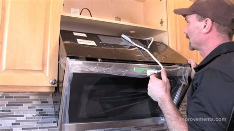 Installing over the range microwave. How To Install A Microwave [Over-The-Range Style ...