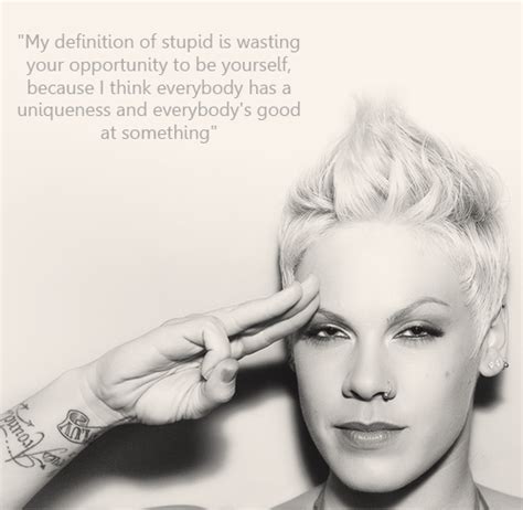 Pink Singer Famous Quotes Quotesgram