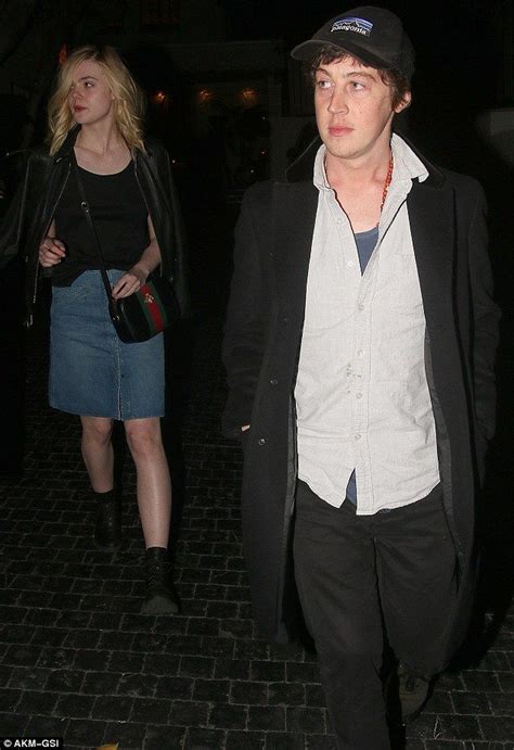 Elle Fanning Appears Exhausted After Night Out With Co Star Alex Sharp
