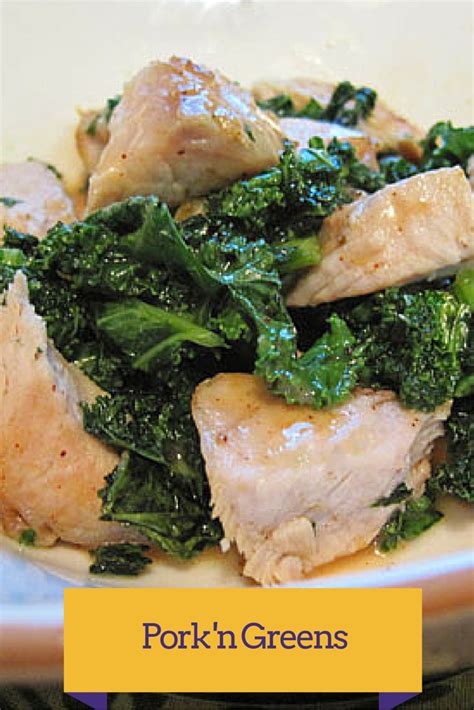 The roast falls off the bone and is so tender. This is a quick, easy, delicious recipe for using leftover pork roast. Use your favorite greens ...