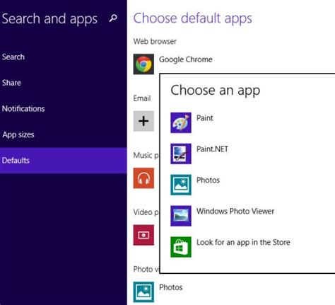 How To Change Default Programs In Windows 8