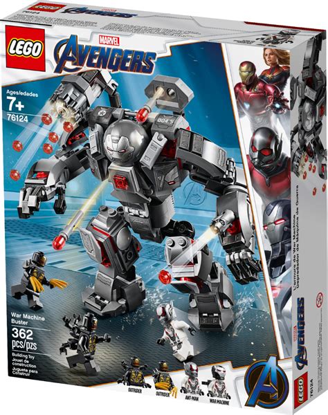 Customer Reviews Lego Marvel Super Heroes War Machine Buster 76124
