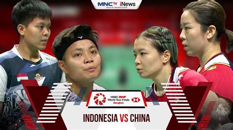 Apriani Rahayu Siti Fadia Vs Chen Qing Chen Jia Yi Fan BWF World Tour