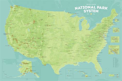 Download Map Us National Park System Free Photos