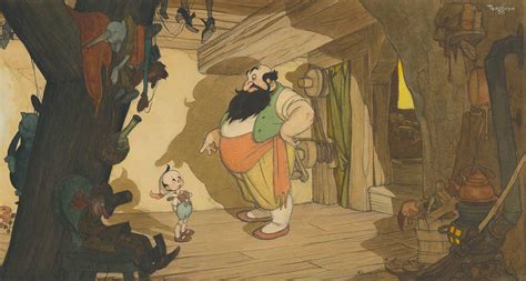 Gustaf Tenggren Pinocchio Concept Art Collection Of The Walt Disney