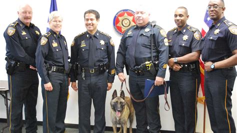 K9 Cops Among Those Honored In Harris Co Sheriffs Office Retirement