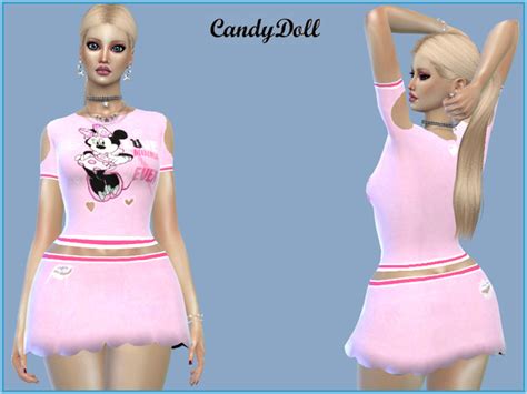 Too Cute Minnie Set By Candydoll At Tsr Sims 4 Updates