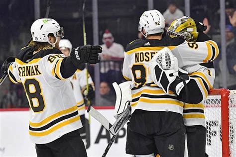 Pastrnak Hat Trick Lifts Bruins To Record Setting Win Over Flyers