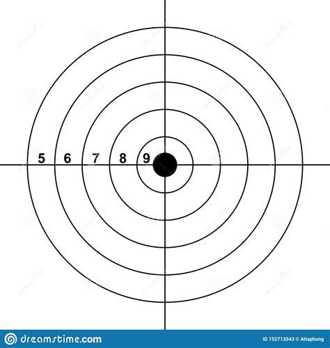 Blank Gun Target Paper Shooting Target Blank Target Background Target 