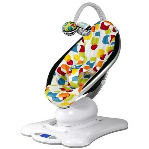 4moms Mamaroo Multicolored Plush Infant Bouncer Swing Baby Seat Baby