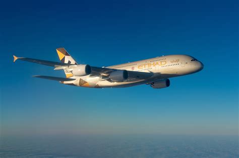 Etihad Airways Vai Introduzir O Segundo A380 Na Rota De Abu Dhabi Para
