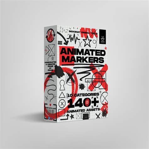 Animated Markers Marker Animations Sketch Elements Sickboat