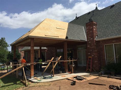Patio Addition Eisel Roofing And Construction 405 216 5125