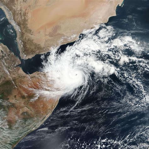 The popularity and influence of his works is widespread: Cyclonic Storm Gati 2020 | Zoom Earth