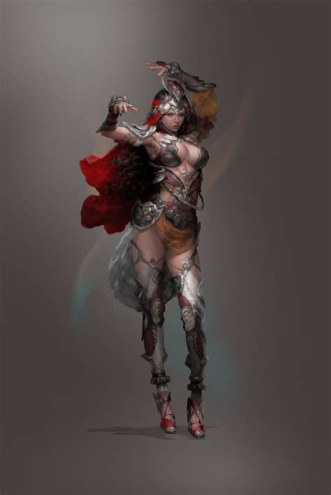 Fantasy Female Warrior 3d Fantasy Fantasy Armor Fantasy Art Women