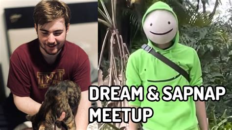 Sapnap Meets Up With Dream Youtube