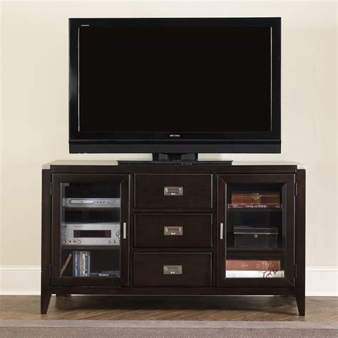 Featuring two open shelves, and one large concealed. Liberty Furniture Harbor Town TV Stand | Wayfair
