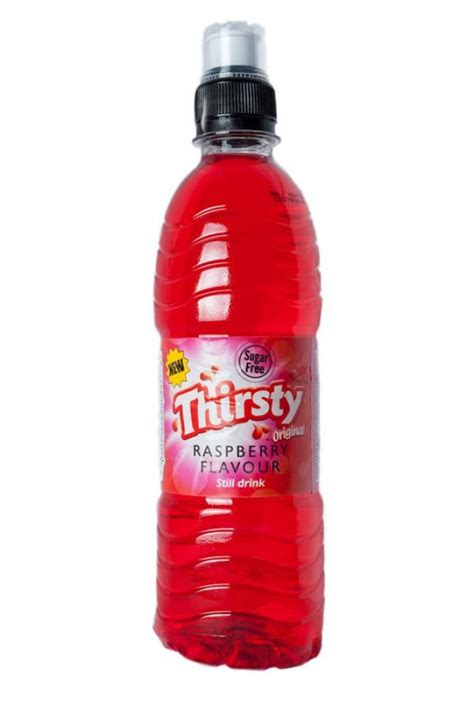 Thirsty Original Raspberry Flavour Still Drink 500ml