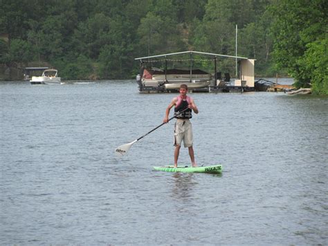 Capt Brent Testing Out A Paddle Board Boat Trips Paddle Boarding Boat