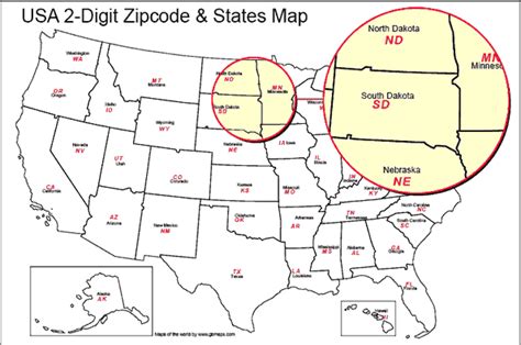 Map Of Zip Code United States Postsdspn0