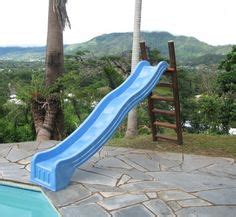 How to build a pool deck for a round above ground pool. I did this over the weekend. My wife found the slide at a yard sale, it is a playground slide. I ...