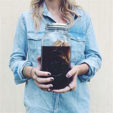 Make Cold Brew Coffee In A Mason Jar With The Coffeesock Cold Brew Kit Cold Brew Diy Cold