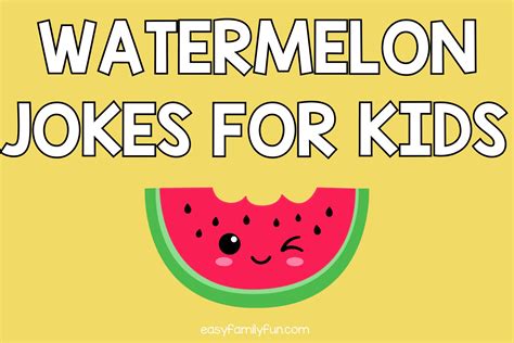 60 Watermelon Jokes For Kids That Are So Juicy